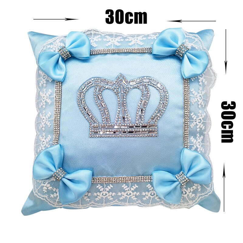 Custom Crown Pillow Jewelry Welcome Home Baby Photography Baby Girl Boy Toddler&#39;s Cotton Outfits Newborn Gift