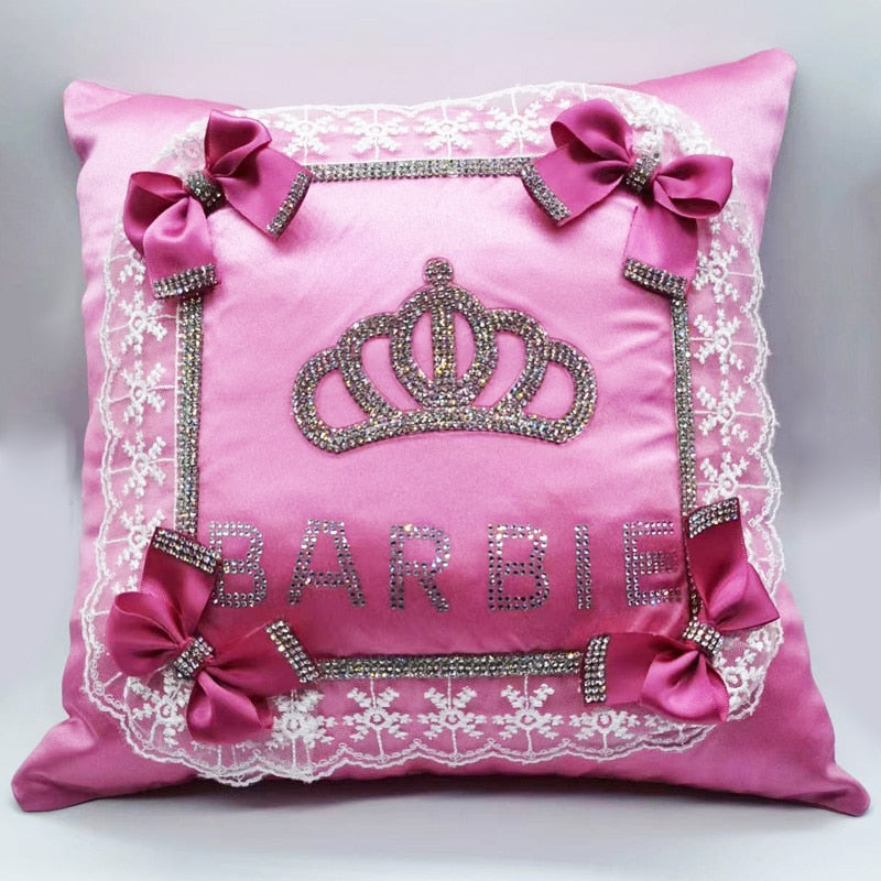 Custom Crown Pillow Jewelry Welcome Home Baby Photography Baby Girl Boy Toddler&#39;s Cotton Outfits Newborn Gift