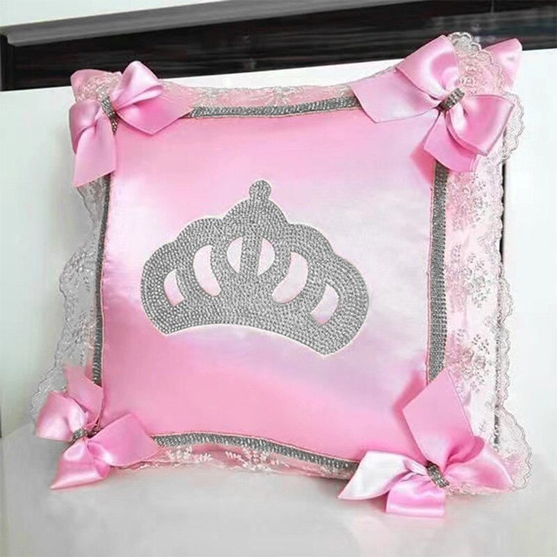 Custom Crown Pillow Jewelry Welcome Home Baby Photography Baby Girl Boy Toddler&#39;s Cotton Outfits Newborn Gift